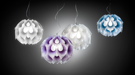 Lampa wisząca SFLOSM00WHT01T00000EUlamp FLO85SOS0002W_000 Flora Medium White