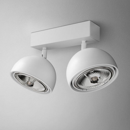 Reflektor AQForm Glob 111 X 2 R Biały Struktura
