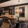 Żyrandol / Lampa wisząca Linara - 6 źródeł światła Quintiesse QN-LINARA-6P-BK