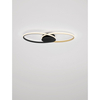 Lampa sufitowa Luces Exclusivas GANTELO LE45491 czarny, złoty i odcienie złota