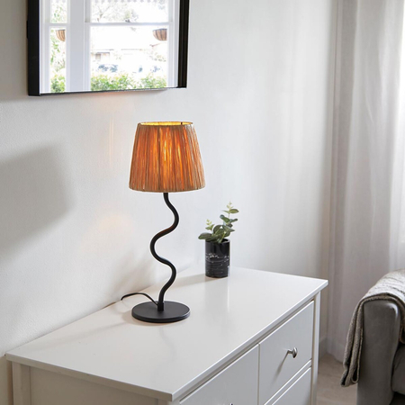 Lampa stołowa Endon Lighting Wriggle 100958 czarny
