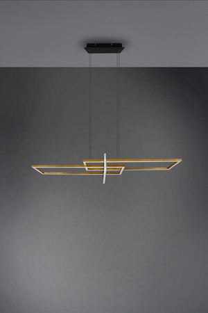 Lampa wisząca Trio 320310308 złoty