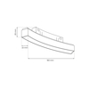 Milagro ROUND MAGNETIC TRACK 10W 3000K do śr. 900mm ML8689 CZARNY