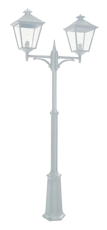 LONDON 492 WHITE E27 LED 2X11W DOUBLE