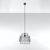 Sollux Lighting Lampa wisząca GATE czarny SL.0663