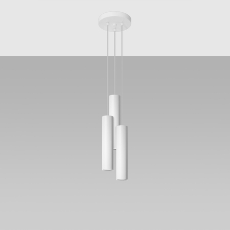 Sollux Lighting Lampa wisząca LAGOS 3P biały SL.1078