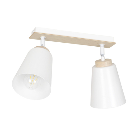 Lampa sufitowa ATLAS 2 WHITE Emibig 724/2 biały