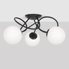 Lampa sufitowa Kaja NELA K-5350 czarny, biały