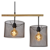 Lampa wisząca Lucide BASKETT czarny 45459/04/30