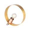 Lampa stołowa Endon Lighting Hoop 97665 mosiądz