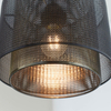 Lampa wisząca Endon Lighting Plexus 72831 czarny/mosiądz