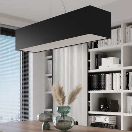 Sollux Lighting Żyrandol SANTA BIS 80 czarny SL.0780