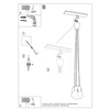 Sollux Lighting Lampa wisząca DIEGO 5 biała SL.0571