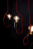 Lampa wisząca BOBI 3 BLACK Emibig 537/3 czarny