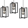 Milagro Lampa Wisząca Ralph 3xE27 MLP3712 CZARNY