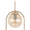 Lampa wisząca Kaja SVEN K-5397 złoty, bursztynowy