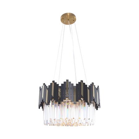 Lampa wisząca ROTTA Zuma Line 2200018M czarny/złoty