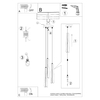 Sollux Lighting Lampa wisząca QUAD 1 biały SL.0062