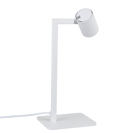 Lampka biurkowa Snow 1xGU10 LP-731/1T WH