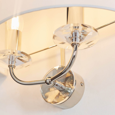Kinkiet Endon Lighting Nixon 60180 nikiel