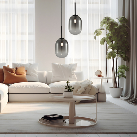 Milagro Lampa wisząca ALIAS BLACK 1xG9 fi 120 ML0322 CZARNY