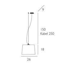 Lampa wisząca Casablanca CS21-B77A Mesa Single