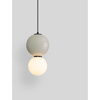Lampa wisząca Luces Exclusivas JORELIA LE45250 szary i odcienie szarości