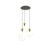 Lampa wisząca PEAR Nowodvorski 7794 przezroczysty