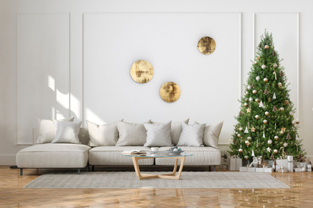 Kinkiet RING WOOD LED M Nowodvorski 10281 złoty