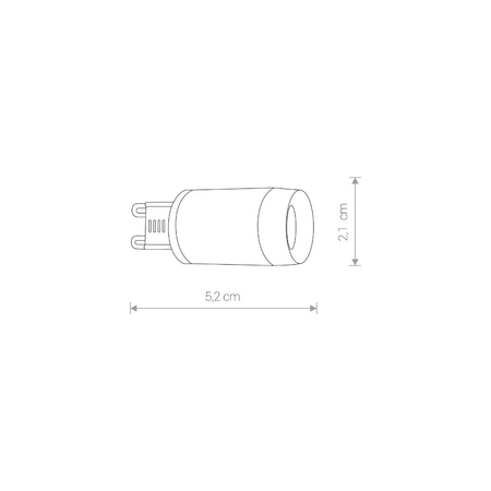 Żarówka Nowodvorski 8447 BULB G9 LED LENS 3W 4000K