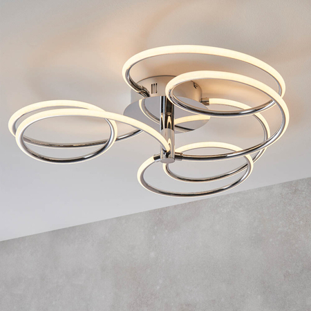 Lampa sufitowa Endon Lighting Eterne 81886 chrom