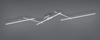 Lampa sufitowa Trio 628410507 srebrny