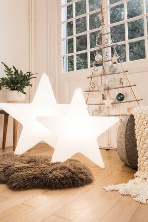 Gwiazda LED Lampa zewnętrzna ogrodowa 2700K Biała ciepła Ø80 32073W biały