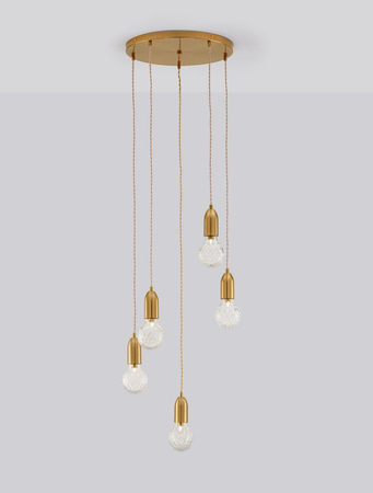 Lampa wisząca Luces Exclusivas BANI czarny LE42711