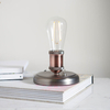 Lampa stołowa Endon Lighting Hal 76355 miedziany