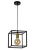Lampa wisząca Lucide RUBEN 00424/01/30 czarny/złoty