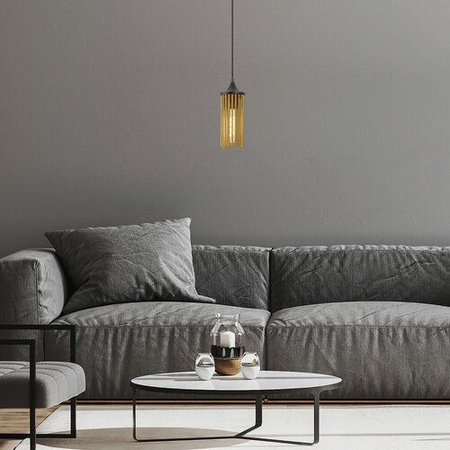 Lampa wisząca Rabalux Roxas 72151 czarny matowy