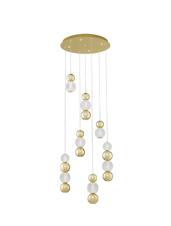 Lampa wisząca Luces Exclusivas PONCE złoty LE42702