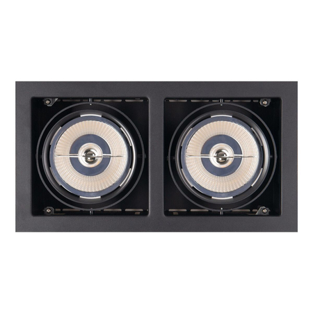 Oprawa wpuszczana Maxlight MATRIX H0049 czarny/chrom