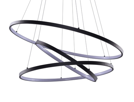 Lampa wisząca WHEEL 3 DIMM BLACK Azzardo AZ2920 black