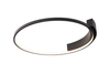Plafon Maxlight C0198 czarny/chrom