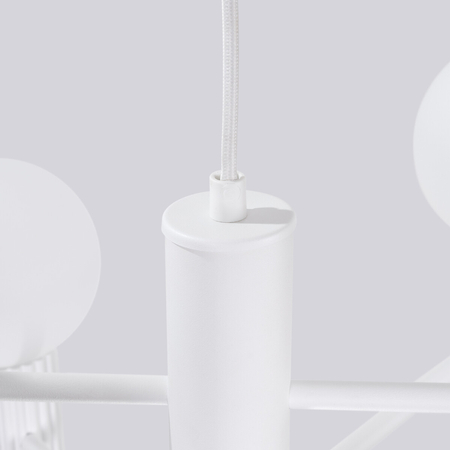 Sollux Lighting Żyrandol HALO 6 biały SL.1829