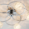 Lampa sufitowa Endon Lighting Talia 76595 chrom