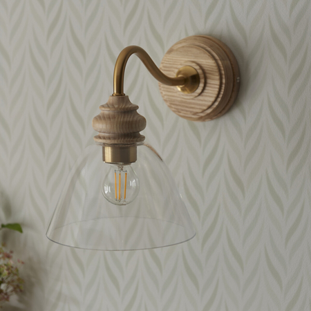 Kinkiet Endon Lighting Cotswold 113371 mosiądz