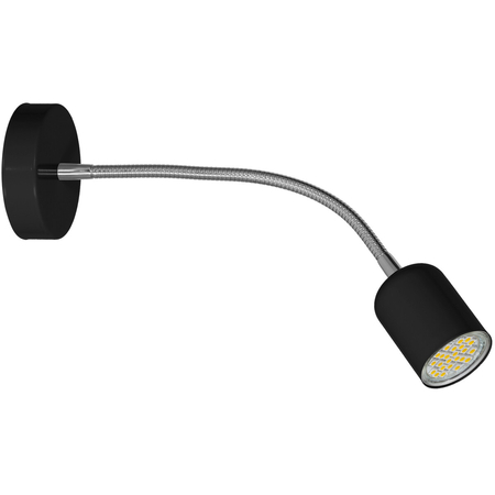 Milagro Kinkiet MAXI BLACK 1xGU10 MLP9643 CZARNY