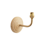 Kinkiet Endon Lighting Wood Arc 115076 mosiądz