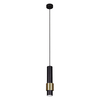 Lampa wisząca PERN Kaja K-4716 czarny/złoty