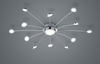 Lampa sufitowa Trio 673311306 srebrny