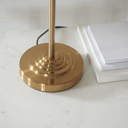 Lampa stołowa Endon Lighting Highclere 110721 mosiądz