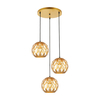 Lampa wisząca Italux Hilo PND-22341-3SA-GD Złoty